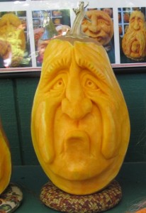 Pumpkin Faces Grumpy Guy 2